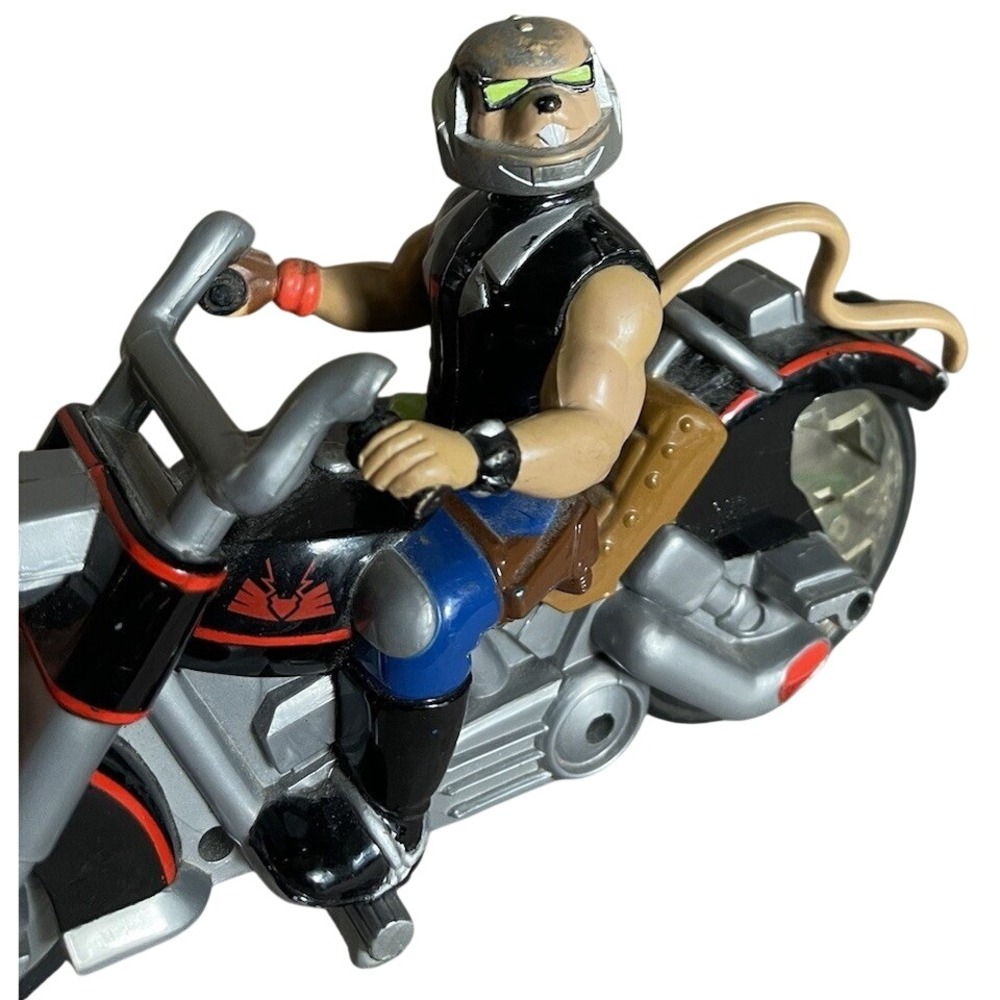 1994 Micro Machines BIKER MICE FROM MARS #1 Throttle Martian Monster Bike